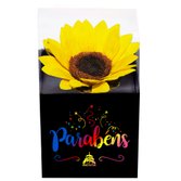 Girassol Encantado Parabéns