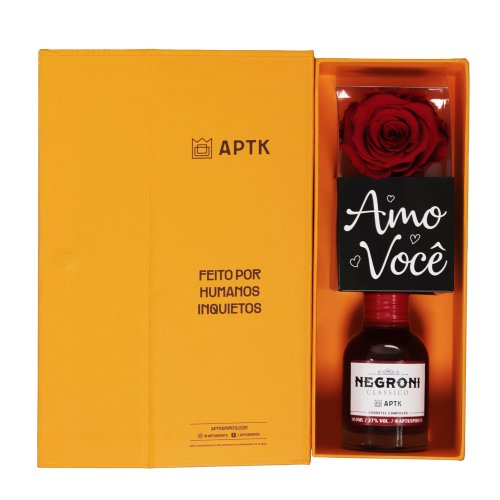 Kit Rosa Encantada Vermelha e Drinks Negroni