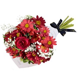 Imagem de Buquê Primavera das Flores Vermelhas