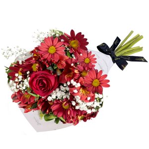 Imagem de Buquê Primavera das Flores Vermelhas