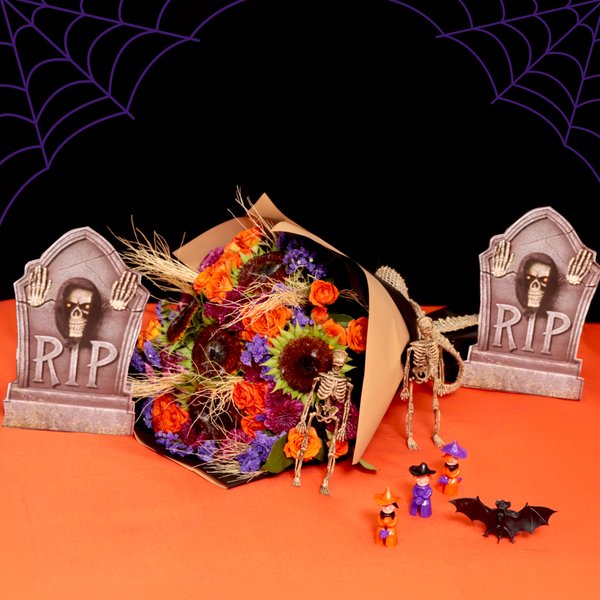 Buquê Halloween a Magia das Flores