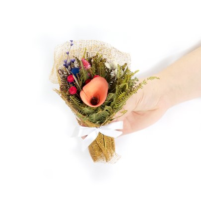 Mini Buquet de Flores Secas