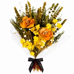Imagem de Buquê Campo de Flores Secas Amarelo