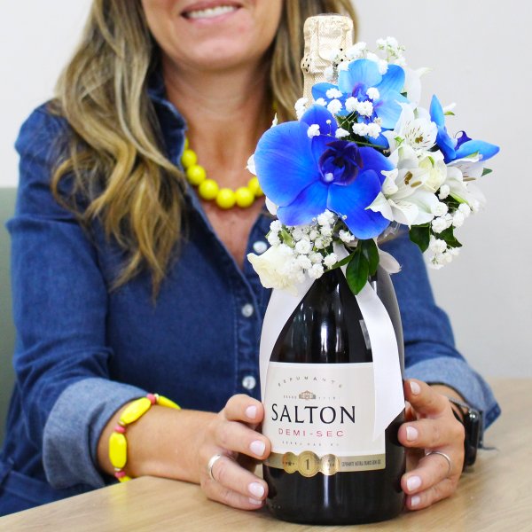 Espumante Salton Demi Sec - Drinks e Flores