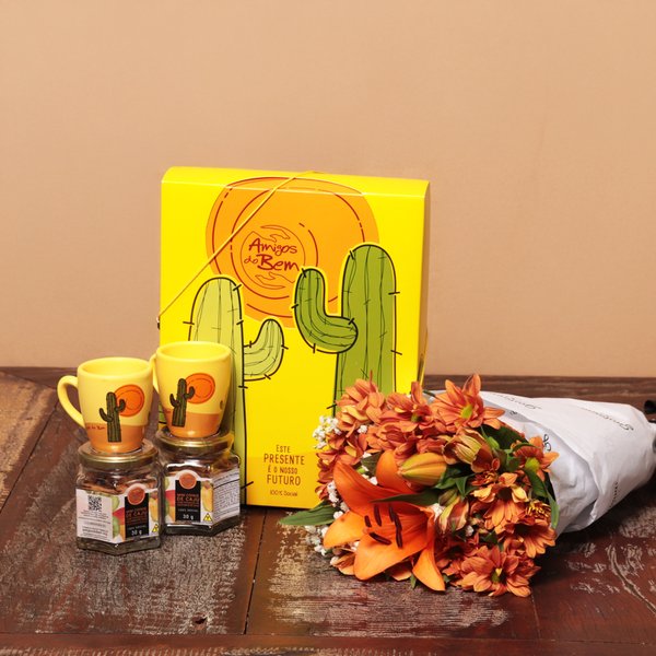 Kit Amigos do Bem Sabores do Sertão e Buque