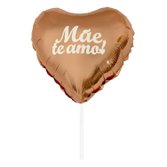 Balão Coração Mae te Amo