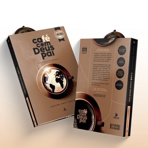 A Bela Rosa Encantada Amarela e Livro Café com Deus Pai