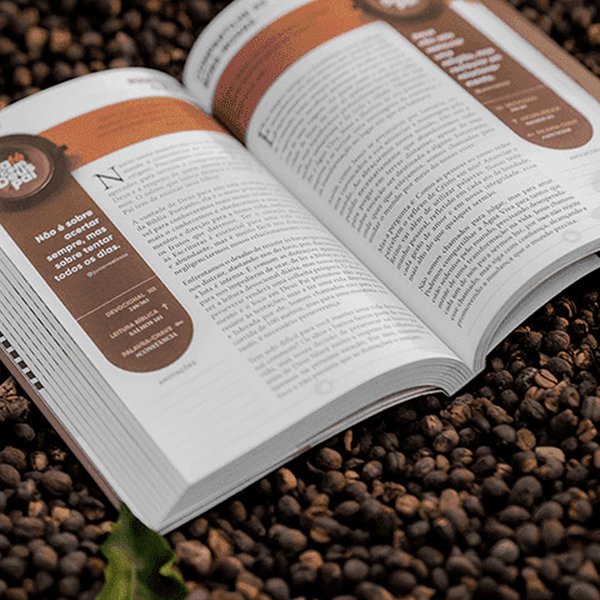 A Bela Rosa Encantada Azul e Livro Café com Deus Pai