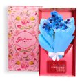 Mini Orquídea Rara Azul Virtuosa no Box Namorados