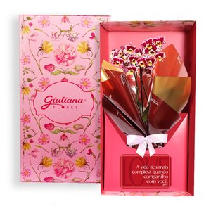 Imagem de Mini Orquídea Rara Mesclada Virtuosa no Box Romântico