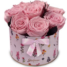 Imagem de Lindas Rosas Encantadas Cor de Rosa no Box