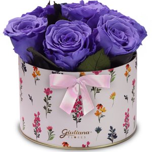 Imagem de Lindas Rosas Encantadas Lilás no Box