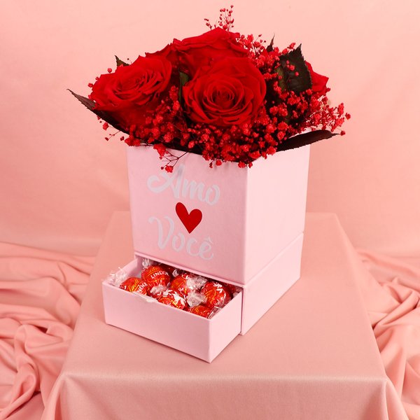 Box Amo Você e Rosas Encantadas