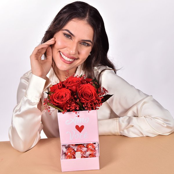 Box Amo Você e Rosas Encantadas
