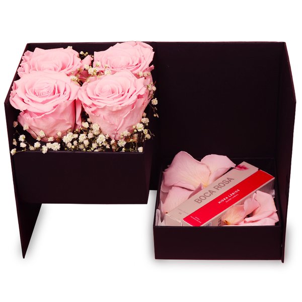 Box Encantado e Kit Boca Rosa