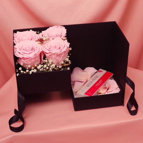 Box Encantado e Kit Boca Rosa