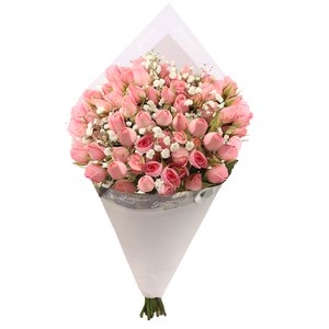 Imagem de Buquê de Mini Spray Cor de Rosa Florence