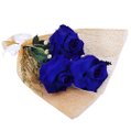 Buquê de Rosas Encantadas Azul Glamour