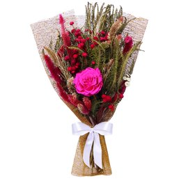 Imagem de Buquê de Rosa Encantada Pink Singular