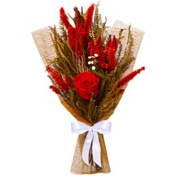 Imagem de Buquê de Rosa Encantada Vermelho Singular