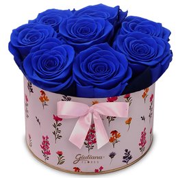 Imagem de Lindas Rosas Encantadas Azul no Box