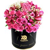 Flores Pink no Box Personalizado Pasqual - Corp