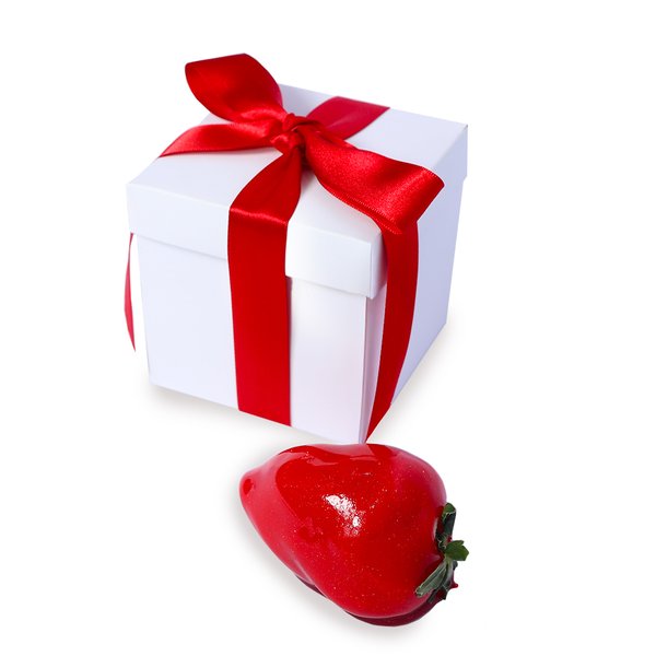 Box Surpresa com Morango do Amor
