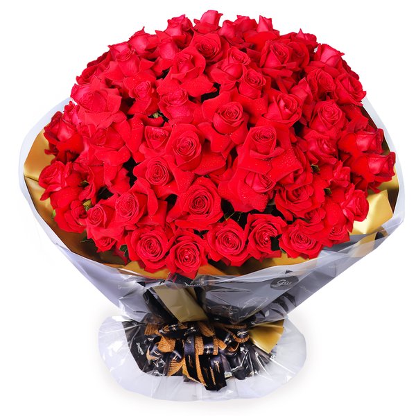 Buquê Virginia com Rosas Colombianas