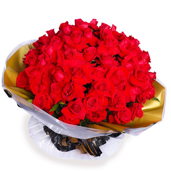 Buquê Virginia com Rosas Colombianas