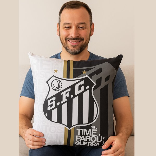 Kit Santos Almofada e Caneca