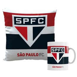 Imagem de Kit São Paulo Almofada e Caneca