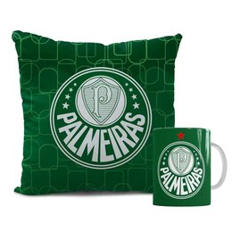 Imagem de Kit Palmeiras Almofada e Caneca