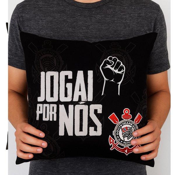 Kit Corinthians Almofada e Caneca