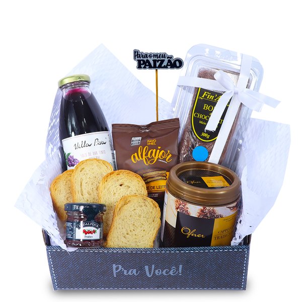 Kit Manhã Aconchegante para o Pai