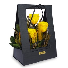 Imagem de Sensação Bag com Rosas Amarelas Encantadas