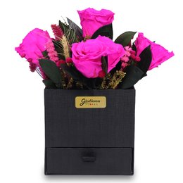 Imagem de Box Surpresa 5 Rosas Encantadas Pink