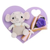 Mimos do Coração Elefante de Pelúcia