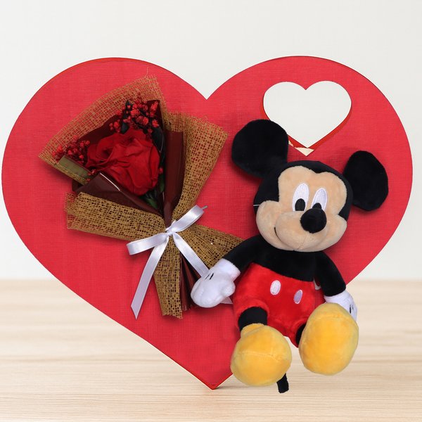 Mimos do Coração Pelúcia Mickey P