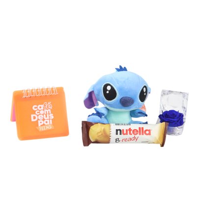 Kit Carinho da Stitch e Café com Deus Pai Teens
