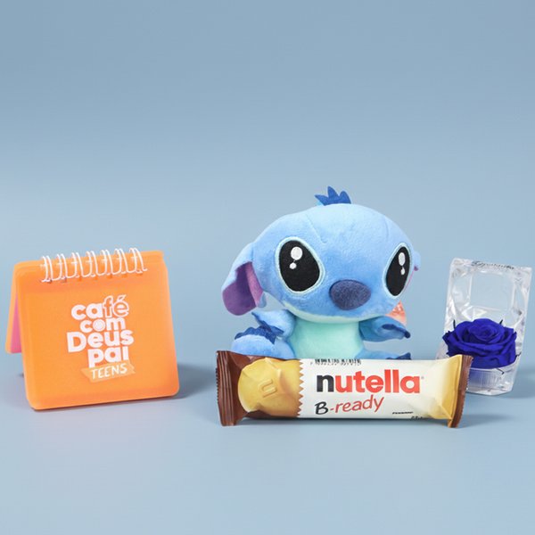 Kit Carinho da Stitch e Café com Deus Pai Teens