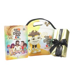 Imagem de Café com Deus Pai Kids e Caixa de Bombons