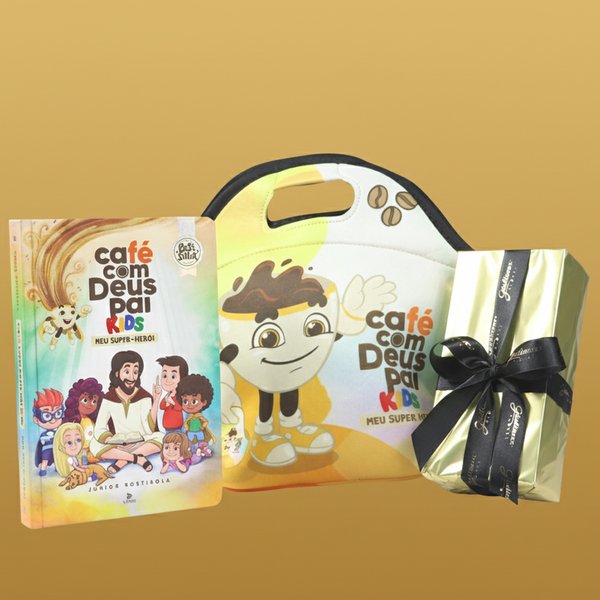 Café com Deus Pai Kids e Caixa de Bombons