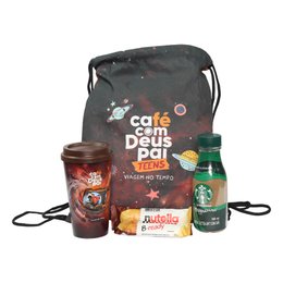 Imagem de Café com Deus Pai Teens e Frappuccino Classic Starbucks