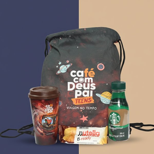 Café com Deus Pai Teens e Frappuccino Classic Starbucks