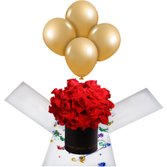 Encanthe Box de Flores e Balões Romântico