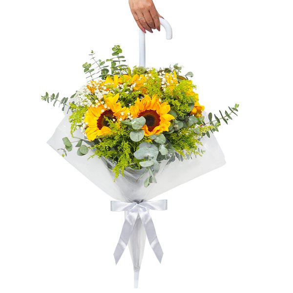 Buquê de Girassol - Chuva de Flores