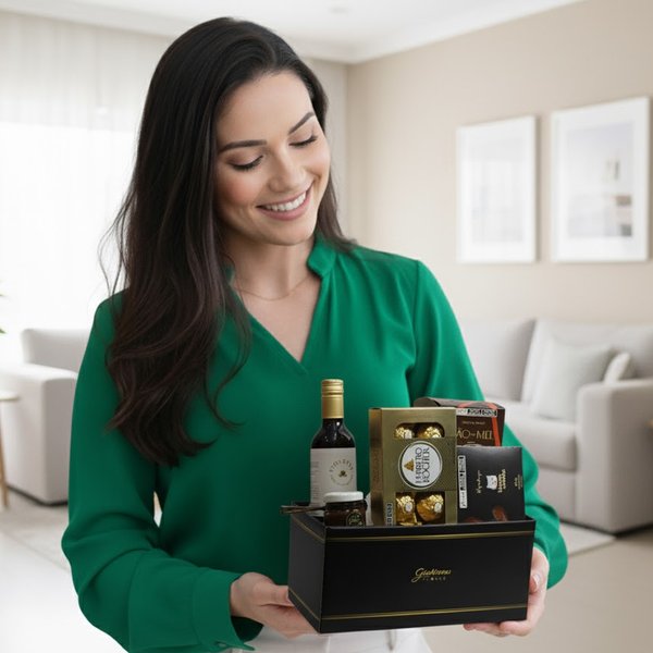 Cesta Celebração com Ferrero Rocher e Kopenhagen