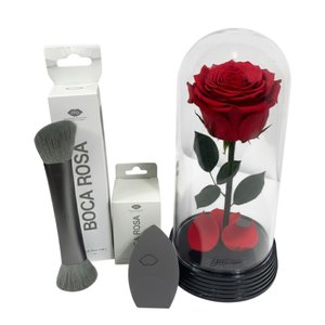 Imagem de A Bela Rosa Encantada com Pincel e Esponja Boca Rosa