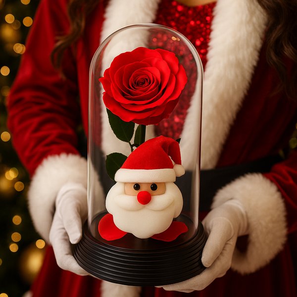 A Bela Rosa Encantada Vermelha - Edição de Natal
