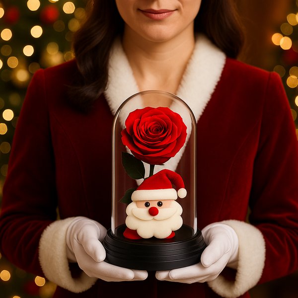 A Bela Rosa Encantada Vermelha - Edição de Natal